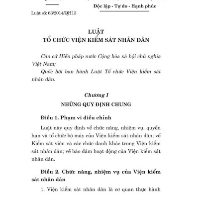 Luật tổ chức toà án nhân dân 2024 - bản in 2024