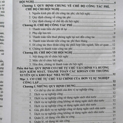 Sách Chế độ Công Tác Phí, Chi Hội Nghị và Cơ Chế Tự Chủ Tài Chính, Kiểm Soát, Thanh Toán các Khoản Chi Thường Xuyên theo Thông tư số 12/2025/TT-BTC (V2563T)