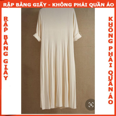 Rập giấy A0 mã 1627 - Rập đầm thun 8 mảnh (BẢN VẼ)