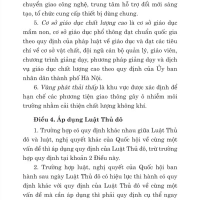 Luật thủ đô - bản in 2024