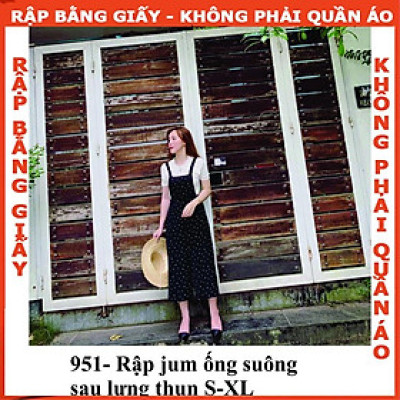 Rập jum ống rộng mã 951- giấy A0 (BẢN VẼ)