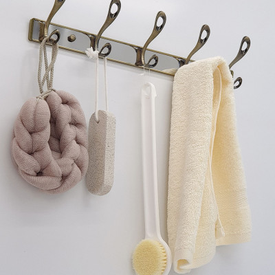 Móc treo quần áo 5 chấu mạ Đồng giả cổ Eurolife EL-M3 (Vàng)