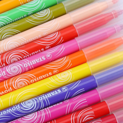 Bút Lông Tô Màu Đầu To 12 Cây