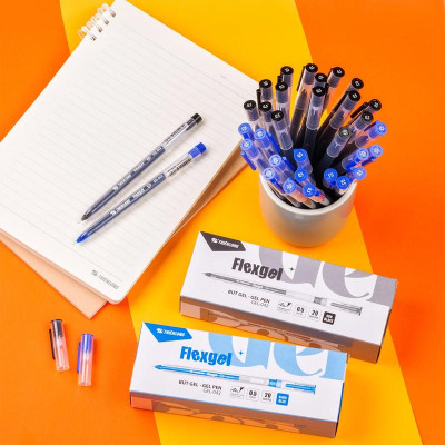 Bút Gel Flexgel 0.5 mm - Thiên Long Gel-042 - Mực Đen
