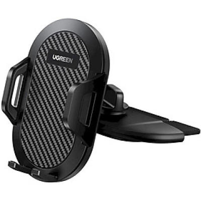 Ugreen UG60611LP144TK CD slot Màu Đen Giá đỡ điện thoại trên ô tô cho khe cắm CD Tự động khóa ô tô - HÀNG CHÍNH HÃNG