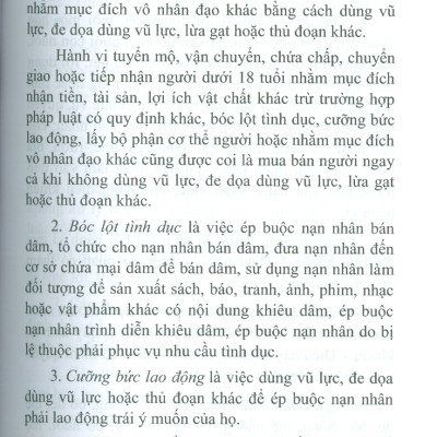 Luật Phòng, Chống Mua Bán Người Năm 2024