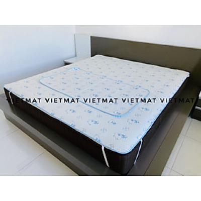 Combo 2 Tấm Lót Chống Thấm VIETMAT Màu Xanh (Size 80 x 120 cm)