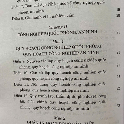 Luật Công Nghiệp Quốc Phòng, An Ninh và Động Viên Công Nghiệp Năm 2024