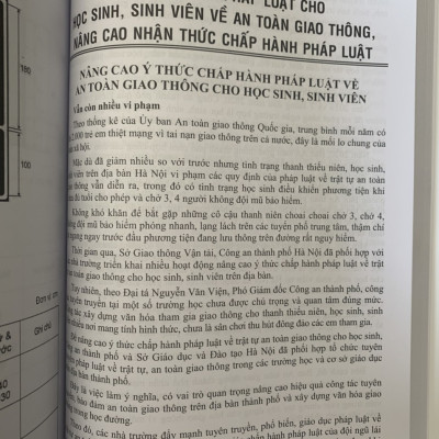 CÔNG TÁC TUYÊN TRUYỀN GIÁO DỤC PHÁP LUẬT VỀ AN TOÀN GIAO THÔNG TRONG TRƯỜNG HỌC