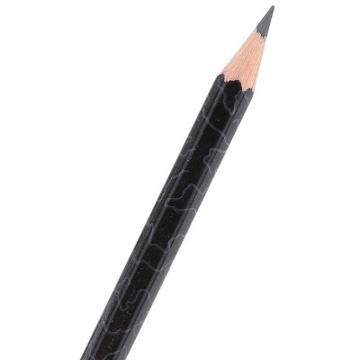 Hộp 6 Bút Chì Gỗ HB, B, 2B, 3B, 4B, 6B - Nataraj Artists 400061 - Thân Đen