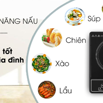 Bếp Hồng Ngoại Đơn Kangaroo KG20IFP1 (2000W) - Hàng Chính Hãng