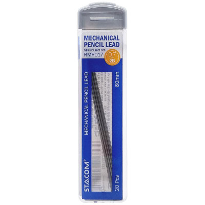 Ruột Bút Chì Kim Bấm 2B 0.7 mm - Stacom RMP017
