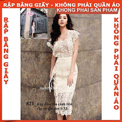 rập giấy A0 mã 821 (BẢN VẼ) rập đầm