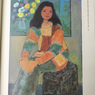 Họa sĩ Linh Chi sống trong nghệ thuật