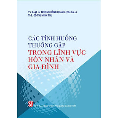 Các tình huống thường gặp trong lĩnh vực hôn nhân và gia đình (bản in 2024)
