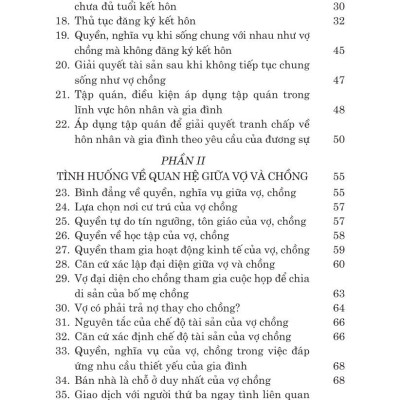 Các tình huống thường gặp trong lĩnh vực hôn nhân và gia đình (bản in 2024)