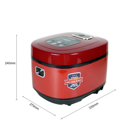 Nồi Cơm Điện Gali GL-1718C. Dung tích 1,8L đa chức năng nấu như nấu Lẩu, Chè, Soup,... Hàng chính hãng, bảo hành 24 tháng