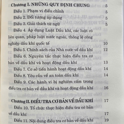 Luật Dầu Khí 