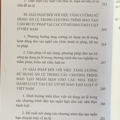 Án lệ và sử dụng án lệ trong đào tạo luật ở Việt Nam hiện nay