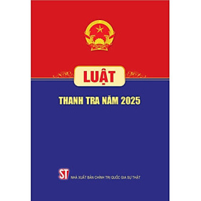 Luật Thanh tra năm 2025