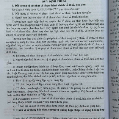 Sách Những Điều Cần Biết Về Thuế Và Hóa Đơn, Chứng Từ Áp Dụng Trong Các Loại Hình Doanh Nghiệp V2611D
