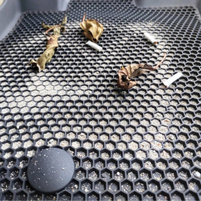 Thảm 2 lớp (sd3) dạng lưới lục giác cho Mitsubishi XFORCE bề mặt cao su siêu sạch nhãn hiệu Macsim