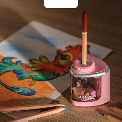 Chuốt Chì Tự Động - Thiên Long SE-001 - Màu Hồng