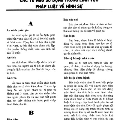 Từ Điển Pháp Luật Việt Nam Với 5.665 Từ Mới Nhất