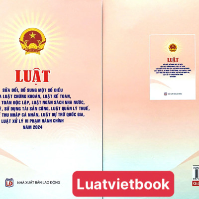 Luật Sửa Đổi, Bổ Sung Một Số Điều Của Luật Chứng Khoán, Luật Kế Toán, Luật Kiểm Toán Độc Lập, Luật Ngân Sách Nhà nước, Luật Quản Lý, Sử Dụng Tài Sản Công, Luật Quản Lý thuế, Luật Thuế Thu Nhập Cá Nhân, Luật Dự Trữ Quốc Gia, Luật Xử Lý Vi Phạm Hành Chính