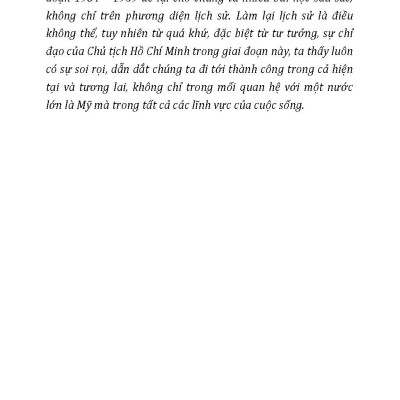 Chủ Tịch Hồ Chí Minh Với Nước Mỹ