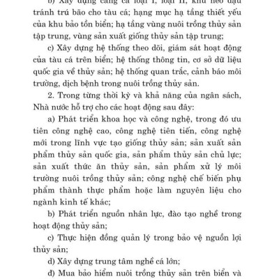 Luật thủy sản năm 2017 sửa đổi, bổ sung năm 2020, 2024 (bản in 2024)