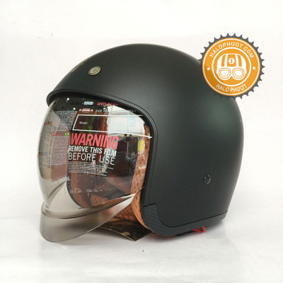 Mũ Bảo Hiểm 3/4 Royal M139 Hồng Pastel Kính Âm, Chống Bụi, Siêu Nhẹ, Chính Hãng