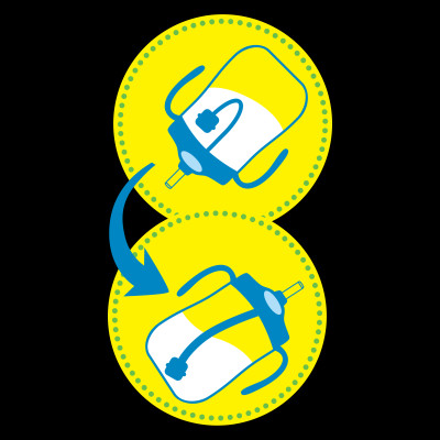 [ TC91012 ] Ca uống nước ống hút 360 độ - Dr.Brown