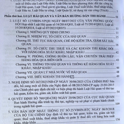 Sách  - Luật Hải Quan - Luật Thuế Xuất Khẩu, Thuế Nhập Khẩu ( Sửa Đổi, Bổ Sung ) - Luật Quản Lý Ngoại Thương, Quy Định Về Thủ Tục Hải Quan Đối Với Hàng Hoá Xuất Khẩu, Nhập Khẩu