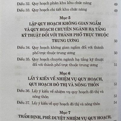 Luật Quy Hoạch Đô Thị và Nông Thôn Năm 2024
