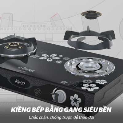 Bếp Gas Dương Kính SUNHOUSE MAMA MMB0786 - Hàng Chính Hãng