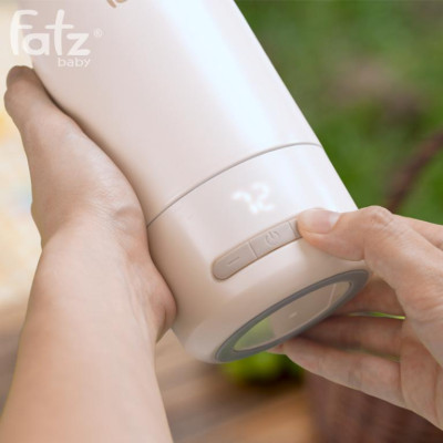 Bình hâm nước pha sữa di động Fatzbaby Mini Smart 7 - FB3813KB Hàng Chính Hãng