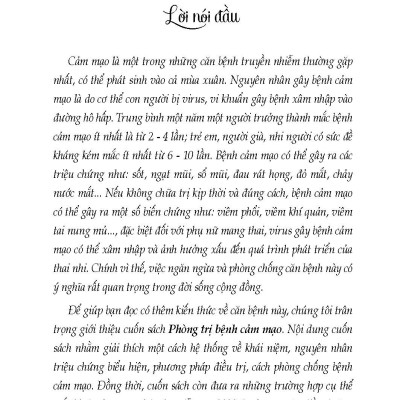 Sức Khỏe Là Vàng - Phòng Trị Bệnh Cảm Mạo