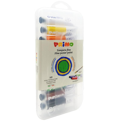 Hộp 10 Tuýp Màu Poster Paint 18 ml - Primo 744T10GAP