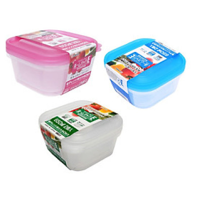 Combo 03 Bộ hộp thực phẩm Nakaya 650ml - Nội địa Nhật Bản (02 hộp/Bộ)