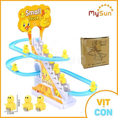 Vịt leo cầu thang tuột trượt ống nước đồ chơi trong nhà cho bé giá rẻ.