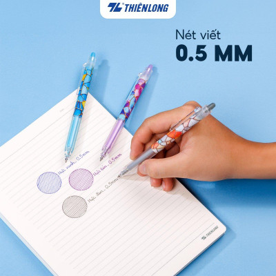 Combo 5/10/20 Bút gel xóa được Mazzic Thiên Long GELE-007/V1