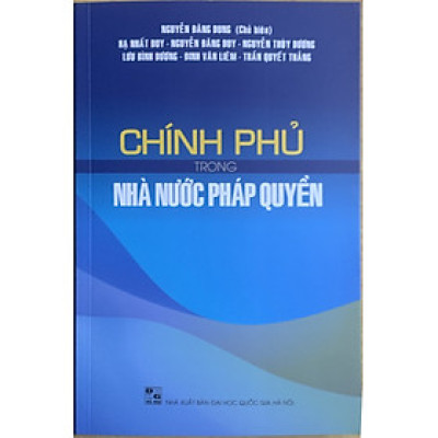 Chính phủ trong nhà nước pháp quyền