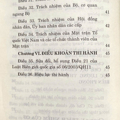 Luật Biên Phòng Việt Nam 