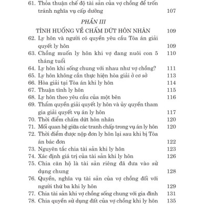 Các tình huống thường gặp trong lĩnh vực hôn nhân và gia đình (bản in 2024)