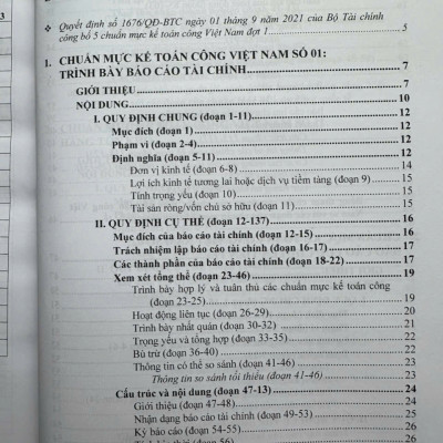 Sách Hệ Thống Chuẩn Mực Kế Toán Công Việt Nam – VPSAS (V2526T)