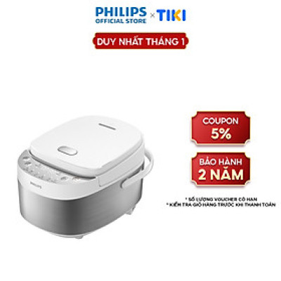 Nồi Cơm Điện Tử 0.8 lít Philips HD3170/66 - Hàng Chính Hãng