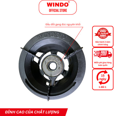 Bếp Gas Công Nghiệp Khè WINDO - 6 NEW | Bếp gas khè lửa lớn nấu nhà hàng, khách sạn- Hàng chính hãng