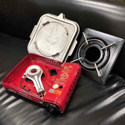 Bộ bếp gas nướng nấu 1911PF có vỉ 21F Namilux - Hàng Chính Hãng