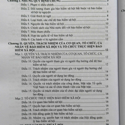 Sách Luật Bảo Hiểm Xã Hội năm 2024 – Quy Định Mới về Tiền Lương, Bảo Hiểm Y Tế và Chính Sách Hỗ Trợ Việc Làm - V2570T